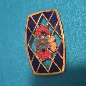 Cloisonné Brooch